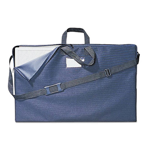 Quartet - Tabletop Display Carrying Case, Canvas, 18 1/2w x 2.3/4d x 30h, Black, Sold as 1 EA