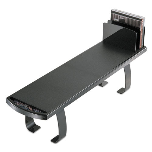 Universal - Heavy Duty Plastic Shelf, 7 x 26 1/2 x 6 1/2, Black, Sold as 1 EA