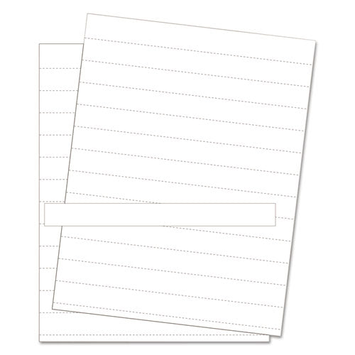 Data Card Replacement Sheet, 8 1/2 x 11 Sheets, White, 10/PK, Sold as 1 Package