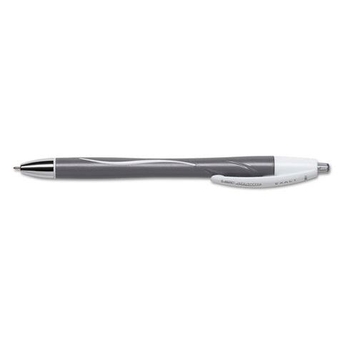 Atlantis Exact Retractable Ballpoint Pen, Black Ink, .7mm, Fine, Dozen, Sold as 1 Dozen