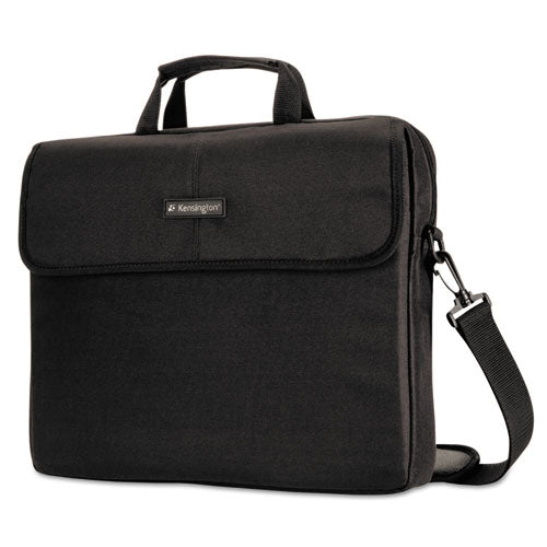 Kensington - Laptop Sleeve, Padded Interior, Inside/Outside Pockets, Black, Sold as 1 EA