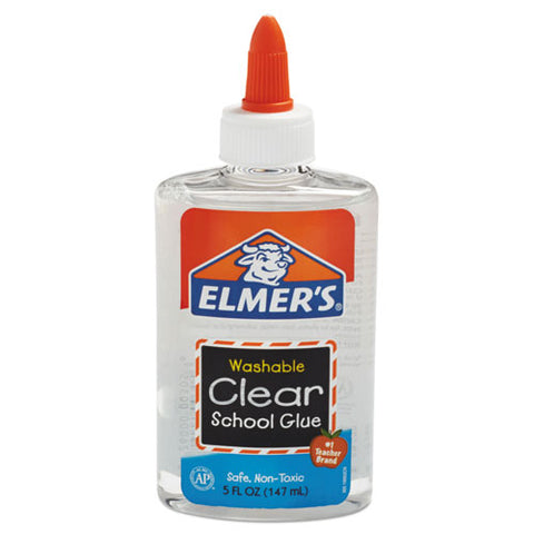 Elmer's - Washable School Glue, 5 oz, Liquid, Sold as 1 EA
