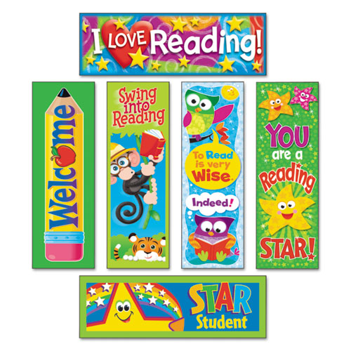 Bookmark Combo Packs, Reading Fun Variety Pack #2, 2w x 6h, 216/Pack, Sold as 1 Package