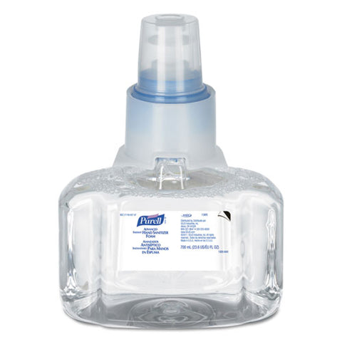 Advanced Instant Hand Sanitizer Foam, LTX-7, 700 ml Refill, Sold as 1 Each