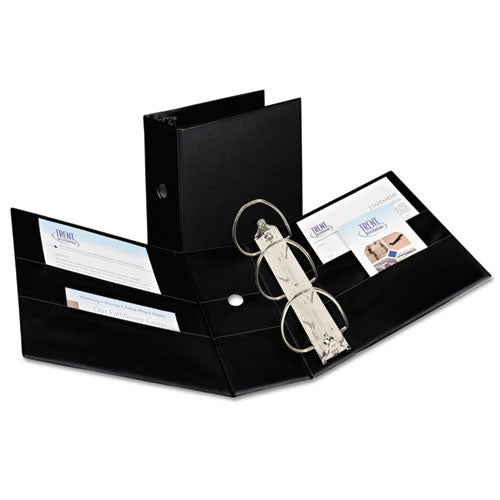 Avery - Durable Slant Ring Locking Reference Binder, 5-inch Capacity, Black, Sold as 1 EA