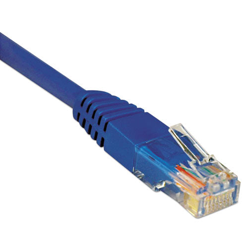 CAT5e Molded Patch Cable, 100 ft., Blue, Sold as 1 Each