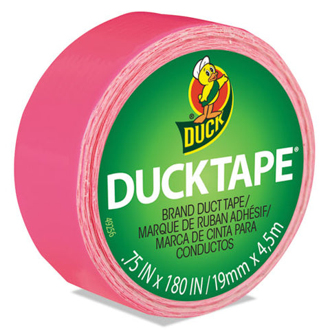 Ducklings DuckTape, 9 mil, 3/4" x 180", Pink, Sold as 1 Roll