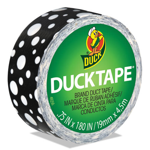 Ducklings DuckTape, 9 mil, 3/4" x 180", MOD Dots, Sold as 1 Roll