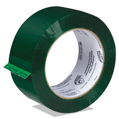 Commercial Grd Color-Coding Packaging Tape, 1.88" x 109.3yds, 3" Core, Green, Sold as 1 Roll
