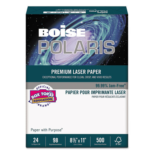 Boise - HD:P Presentation Laser Paper, 96 Brightness, 28lb, 8-1/2x11, White, 500/Ream, Sold as 1 RM