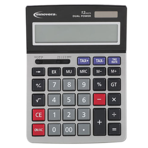 15971 Large Digit Commercial Calculator, 12-Digit LCD, Sold as 1 Each