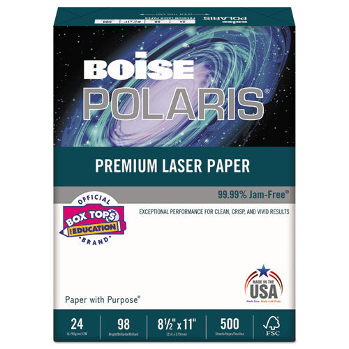 Boise - HD:P Presentation Laser Paper, 96 Brightness, 24lb, 8-1/2x11, White, 500/Ream, Sold as 1 RM