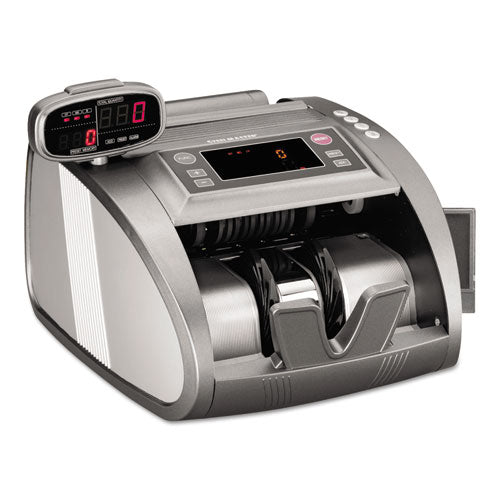 4820 Bill Counter with Counterfeit Detection, 1200 Bills/Min, Charcoal Gray, Sold as 1 Each