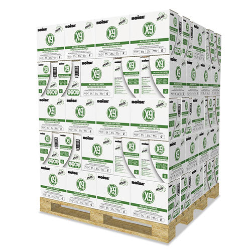 X-9 SPLOX Multi-Use Paper, 92 Bright, 20lb, 8 1/2 x 11, White, 200000 Sheets, Sold as 1 Pallet