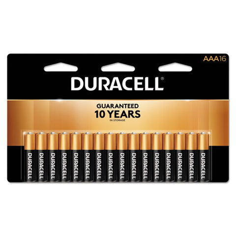 CopperTop Alkaline Batteries with Duralock Power Preserve Technology, AAA, 16/Pk, Sold as 1 Package