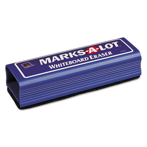 Marks-A-Lot - Dry Erase Eraser, Felt, 5 1/2w x 1 7/8d x 1 1/4h, Sold as 1 EA