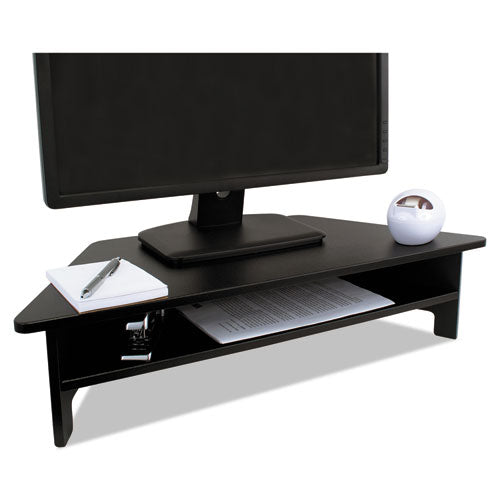 High Rise Collection Monitor Stand, 27 x 11 1/2 x 6 1/2-7 1/2, Black, Sold as 1 Each