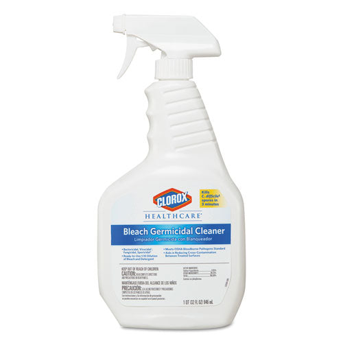 Bleach Germicidal Cleaner, 32oz Spray Bottle, Sold as 1 Each
