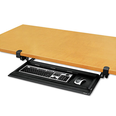 Fellowes - DeskReady Keyboard Drawer, 20-1/2 x 11-1/8, Black Pearl, Sold as 1 EA