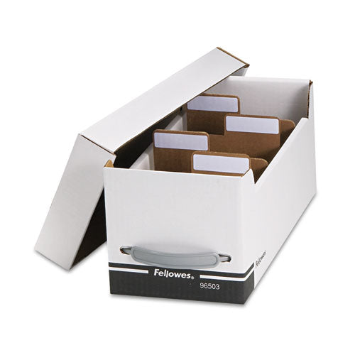Fellowes - Corrugated Media File, Holds 125 Diskettes/35 Std. Cases, Sold as 1 EA