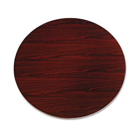 10500 Series Round Table Top, 48" Diameter, Mahogany, Sold as 1 Each