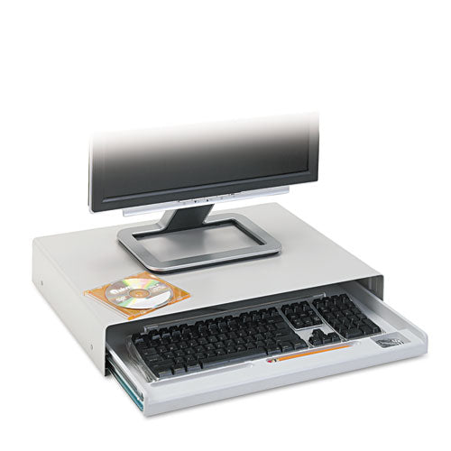 Innovera - Standard Desktop Keyboard Drawer, 20-5/8 x 10, Light Gray, Sold as 1 EA
