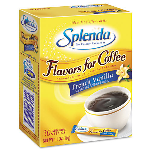 Splenda - French Vanilla, Stick Packets, 30/Carton, Sold as 1 PK