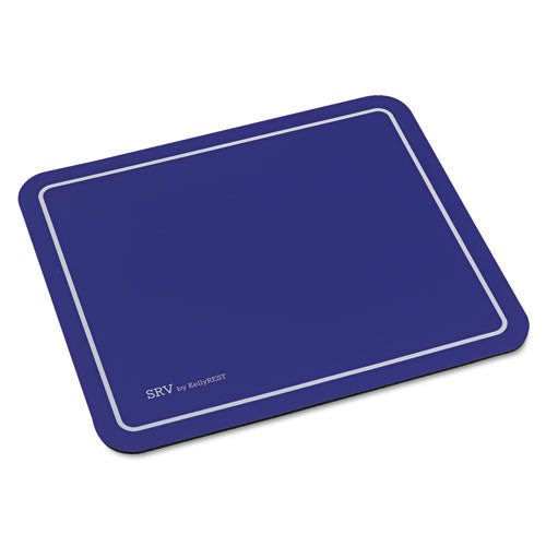 Kelly Computer Supply - SRV Optical Mouse Pad, Nonskid Base, 9 x 7-3/4, Black, Sold as 1 EA
