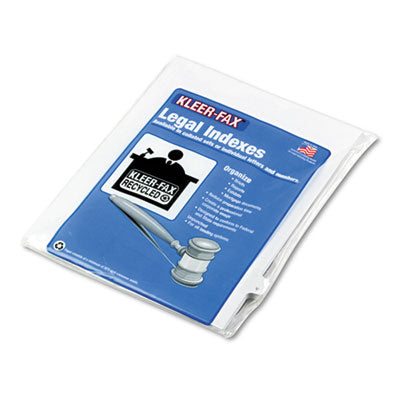 90000 Series Alpha Side Tab Legal Index Divider, Preprinted "V", 25/Pack, Sold as 1 Package