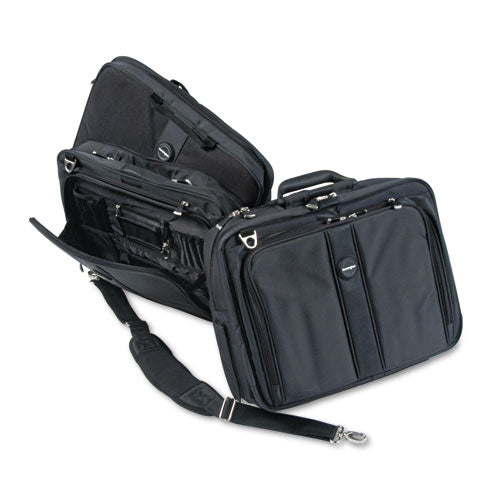 Kensington - Contour Pro 17-inch Laptop Carrying Case, Nylon, 17-1/2 x 8-1/2 x 13, Black, Sold as 1 EA