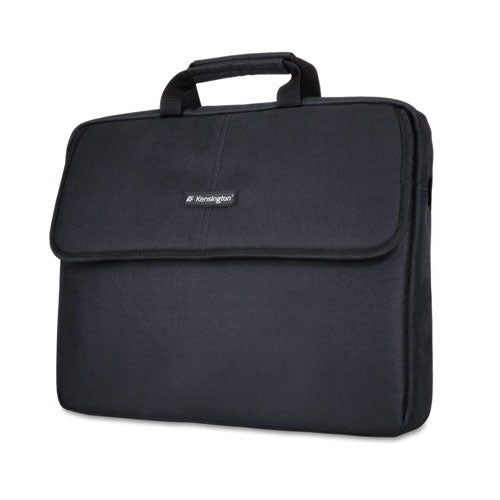 Kensington - SP 17 17-inch Laptop Sleeve, Padded Interior, Interior/Exterior Pockets, Black, Sold as 1 EA