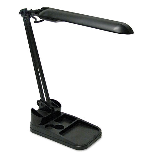 Ledu - Flexible Organizer Compact Fluorescent Lamp, 17 Inches, Matte Black, Sold as 1 EA