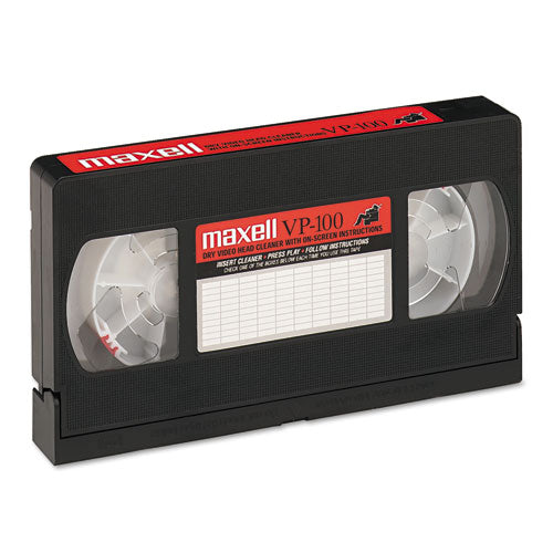 Maxell - Cleaning VHS Tape Cartridge, Sold as 1 EA