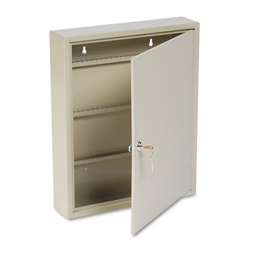 STEELMASTER by MMF Industries - Uni-Tag Key Cabinet, 80-key, Steel, Sand, 14-inch x 3 1/8-inch x 17 1/8-inch, Sold as 1 EA