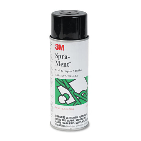 3M - Spra-Ment Crafts Adhesive, 10.25 oz, Aerosol, Sold as 1 EA