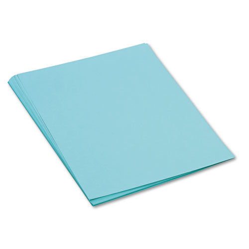 Pacon - Tru-Ray Construction Paper, 76 lbs., 18 x 24, Turquoise, 50 Sheets/Pack, Sold as 1 PK