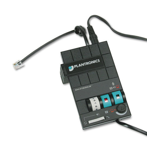 Plantronics - MX-10 Headset Switcher Multimedia Amplifier, Sold as 1 EA