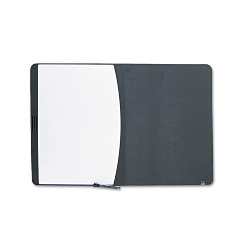 Quartet - Tack & Write Combo Dry-Erase Board, Foam, 35 x 23 1/2, Black/White, Sold as 1 EA