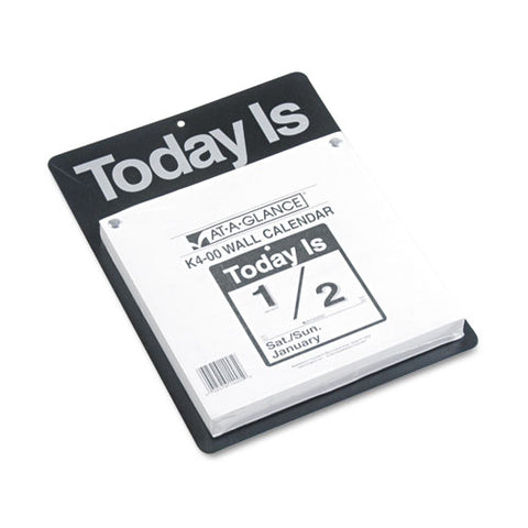AT-A-GLANCE - Recycled -inchToday Is-inch Wall Calendar, 9 3/8-inch x 12-inch, Sold as 1 EA