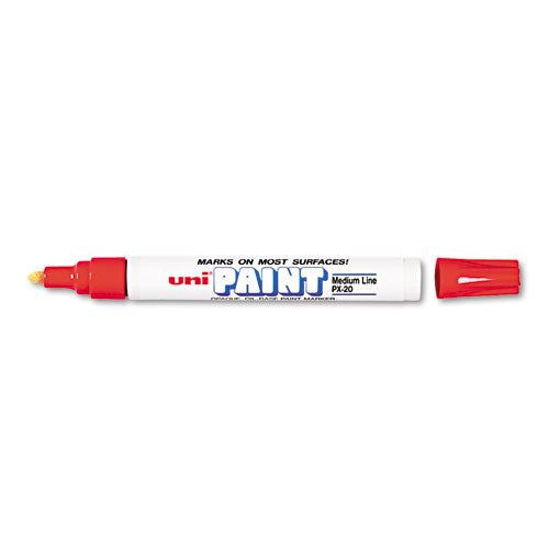 Sanford - uni-Paint Marker, Medium Point, Red, Sold as 1 EA