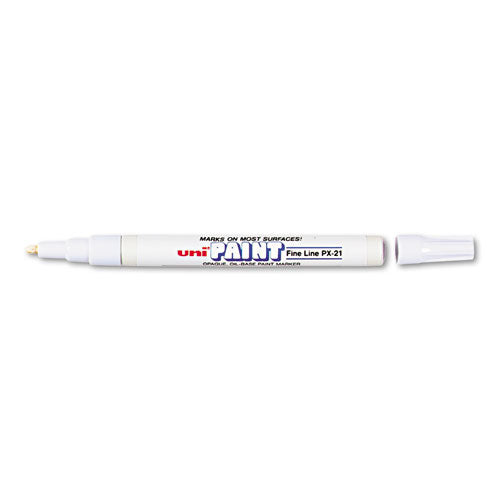 Sanford - uni-Paint Marker, Fine Point, White, Sold as 1 EA