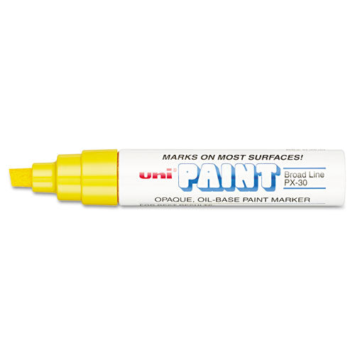 Sanford - uni-Paint Marker, Broad Tip, Yellow, Sold as 1 EA