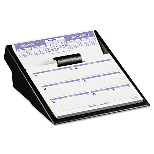 Flip-A-Week Desk Calendar Refill, 5 5/8 x 7, White, 2016, Sold as 1 Each