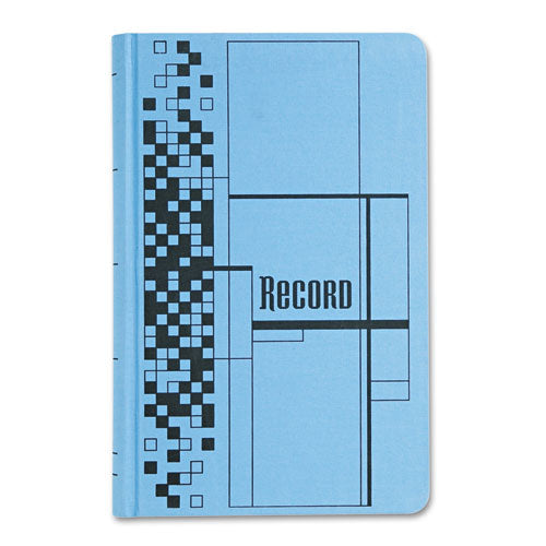 Adams - Record Ledger Book, Blue Cloth Cover, 500 7 1/2 x 12 Pages, Sold as 1 EA