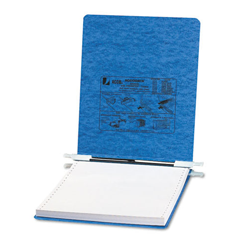 ACCO - Pressboard Hanging Data Binder, 9-1/2 x 11 Unburst Sheets, Light Blue, Sold as 1 EA