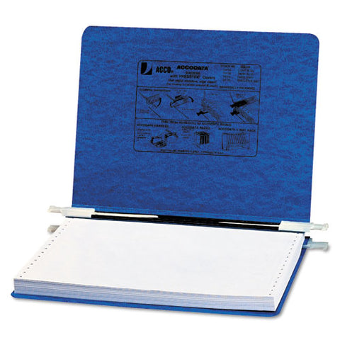 ACCO - Pressboard Hanging Data Binder, 12 x 8-1/2 Unburst Sheets, Dark Blue, Sold as 1 EA