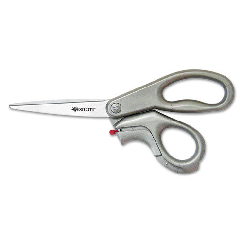 Westcott - E-Z Open Box Opener Stainless Steel Shears, 8-inch Length, 3-1/4-inch Cut, Sold as 1 EA