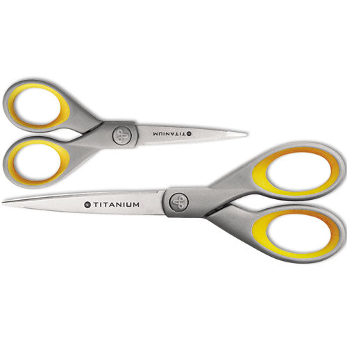 Westcott - Titanium Bonded Scissors, 5-inch & 7-inch Length, 2/Pack, Sold as 1 PK