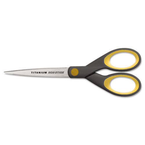 Westcott - Non-Stick Titanium Bonded Scissors, 7-inch Length, Straight Handle, Sold as 1 EA