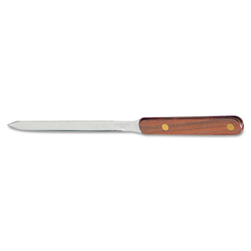 Acme United - Hand Letter Opener w/Wood Handle, 9-inch Length, Rosewood, Sold as 1 EA